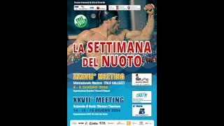 27 edizione del quotMeeting Nazionale di Nuoto Tifernum Tiberinumquot seconda giornata [upl. by Arvind379]