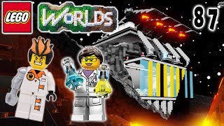 Lets Build LEGO Jurassic World Part 10 Volcanic Laboratory Lets Play LEGO Worlds [upl. by Ecnatsnoc]