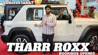 MAHINDRA THARR ROXX  THE SMOOTHEST SUV OF ALL TIMEtharroxx tharworx mahindrathar [upl. by Tega]