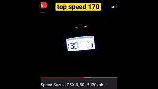 Suzuki GSX R150 top speed tast bike bikelover 1millionviews r150 suzuki gsxr viral gixxer [upl. by Silrac]