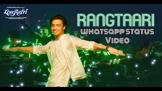 💕Rangtaari Song💕  😍Loveratri 😍 Ayush Sharma  🤘yo yo honey singh  whatsapp status video [upl. by Ultima33]