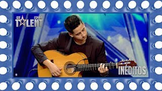 Es capaz de tocar todos los éxitos del momento con su guitarra  Inéditos  Got Talent España 2018 [upl. by Inness]