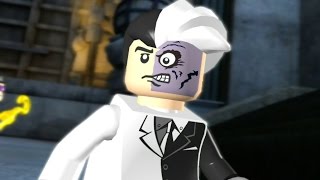 LEGO Batman The Video Game Walkthrough  Episode 13 The Riddlers Revenge  TwoFace Chase [upl. by Lally]