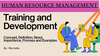 Training and Development HRM  Concept Definition Need Importance Process and Examples hrm ppt [upl. by Kcirdet]