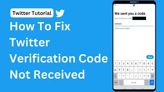 How To Fix Twitter Verification Code Not Received [upl. by Alford822]