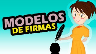 COMENTA TU NOMBRE  MODELOS DE FIRMAS 2024 [upl. by Jestude625]