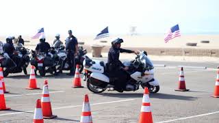 2017 Orange County Traffic Officers Association Motor Rodeo  Burbank CA Police Department [upl. by Ibson]