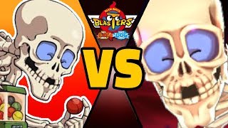 4 GUTSY BONES vs ALL ULTRA BONES BOSSES in Yokai Watch Blasters Theme Team [upl. by Golanka196]