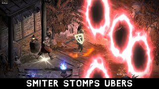 D2R S5 Smiter Paladin Stomps Ubers Full video [upl. by Goodden874]