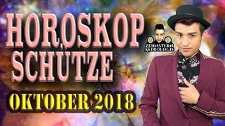 SCHÜTZE HOROSKOP OKTOBER 2018 [upl. by Geffner741]