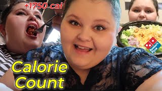 Amberlynns favorite 1750calorie meal  Calorie Count [upl. by Jorey]