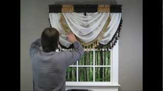 Waterfall Valance  How to Hang [upl. by Awram252]