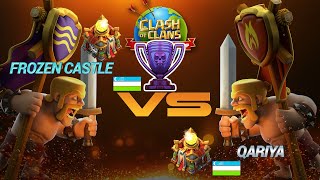 ⚜️MASTER CUP Chempionati  Frozen❄️Castle VS Qariya  Pekkeyy [upl. by Leesa]