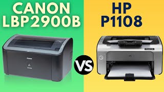 Canon LBP2900B Printer vs HP LaserJet Pro P1108 Printer Best Laser Printer for home and Shop use [upl. by Naamana]