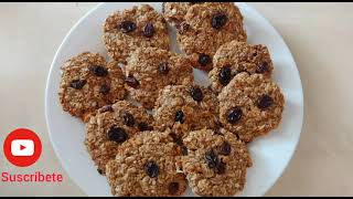 Galletas de Avena y Banana Fáciles y Saludables 😋 [upl. by Card]