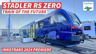 【4K】Meet the Stadler RS Zero The Future of EcoFriendly Trains Unveiled at InnoTrans 2024 [upl. by Eignat]