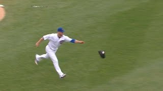 Lester tosses glove to make the out at first [upl. by Deeanne]