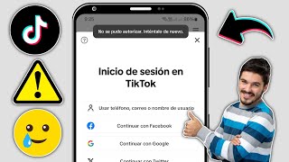 Cómo solucionar el problema de TikTok No se puede autorizar Inténtalo de nuevo [upl. by Frans367]