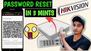 How to Change Hikvision DVR\NVR Password  Easy Steps to Reset your Hikvision DVR StepbyStep 2024 [upl. by Violante]