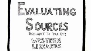 Evaluating Sources [upl. by Naves]