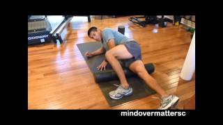 Foam Roller IT Band Syndrome 7  Iliotibial Band Syndrome Cure [upl. by Trebmal]