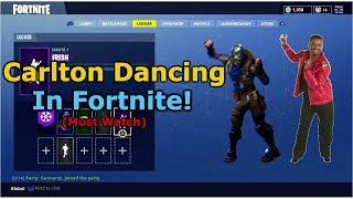 Everyone loves the carlton dance Fortnite Battle Royale 2023 [upl. by Launce]