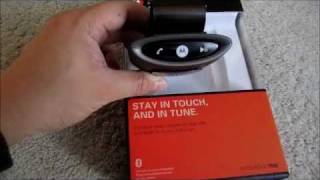 Motorola T505 Bluetooth Speakerphone FM Transmitter Review [upl. by Doykos58]