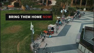 Kibbutz Hatzerim bikes BRINGTHEMHOME [upl. by Malvin]