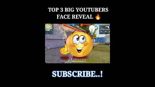 TOP 3 BIGGEST YOUTUBERS FACE REVEAL 😱🔥  FREEFIRE FACTS maheshff freefire totalgaming gaming [upl. by Mina]