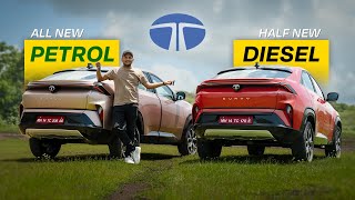 New Tata Curvv Petrol and Diesel Drive Impressions  Gagan Choudhary [upl. by Armelda]