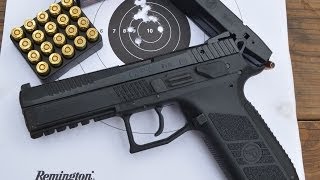 CZ P09 100 Yard Accuracy Test [upl. by Aiyekal978]