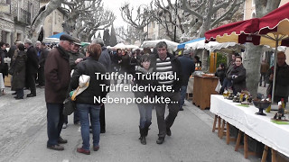 Trüffelschule  Richerenches Trüffelmarkt [upl. by Conchita]