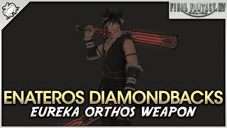 FFXIV  Viper Enaretos Diamondbacks Eureka Orthos Weapon [upl. by Avi]