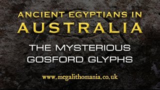 Ancient Egyptians in Australia The Mysterious Gosford Glyphs pt1 Megalithomania Exploration [upl. by Ehcar]