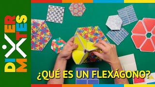 ¿QUÉ ES UN FLEXÁGONO DIVERMATES [upl. by Pacifica927]