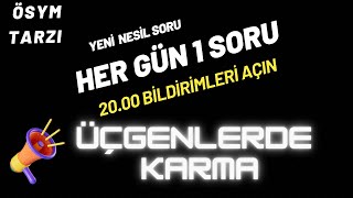 Üçgenlerde Karma Soru Çözümü  üçgenlerde karma [upl. by Kaye475]