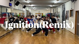 Ignition Remix  R Kelly  Choreography by WAON [upl. by Derdlim]