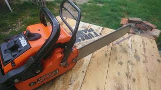 Oleo Mac 252f chainsaw 😁 [upl. by Ludovico]