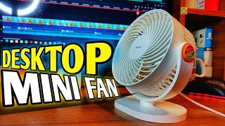 Baseus Mini Desktop Fan l Review l Infographic BD [upl. by Fogarty606]