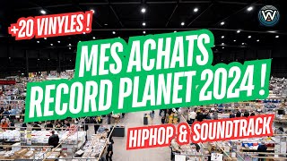 ACHATS FOIRE AUX DISQUES  RECORD PLANET 2024 [upl. by Dottie]