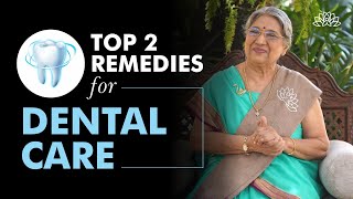 2 Natural Way to Remove Dental Plaque Without Going to Dentist  Best Home Remedies for Oral Hygiene [upl. by Genaro]