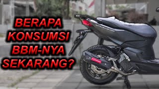 VARIO 160 JADI SANGAT BOROS SETELAH GANTI KNALPOT [upl. by Olly]