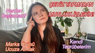 ÇEYİZ YAPMADAN MUTLAKA İZLEYİN İpuçlarıUcuz Alışveriş Yöntemleri [upl. by Carisa]