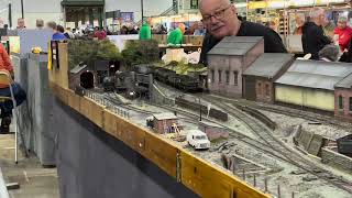 Model Railway Exhibition  Staffordshire County Showground  29th September 2024 [upl. by Myrwyn]