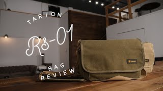 Tarion RS 01 Camera Bag Review [upl. by Acacia814]