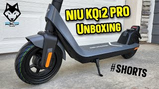 Another Beautiful EScooter from NIU NIU KQi2 PRO Unboxing Shorts [upl. by Ecnarrat991]