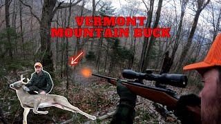 Close Range Vermont Buck Hunting amp Tracking Mountain Deer deerhunting deertracking [upl. by Adiahs]