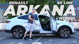 New Renault Arkana Hybrid RS Line 2022 Review [upl. by Creigh]