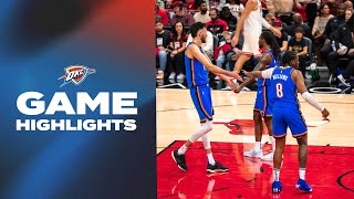 OKC Thunder at Chicago Bulls  Game Highlights  October 26 2024 [upl. by Enialehs521]