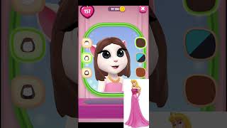 Princessa Aurora princessaaurora games disney edit talkingtomgoldrun2game cat talkingtom [upl. by Waylin271]